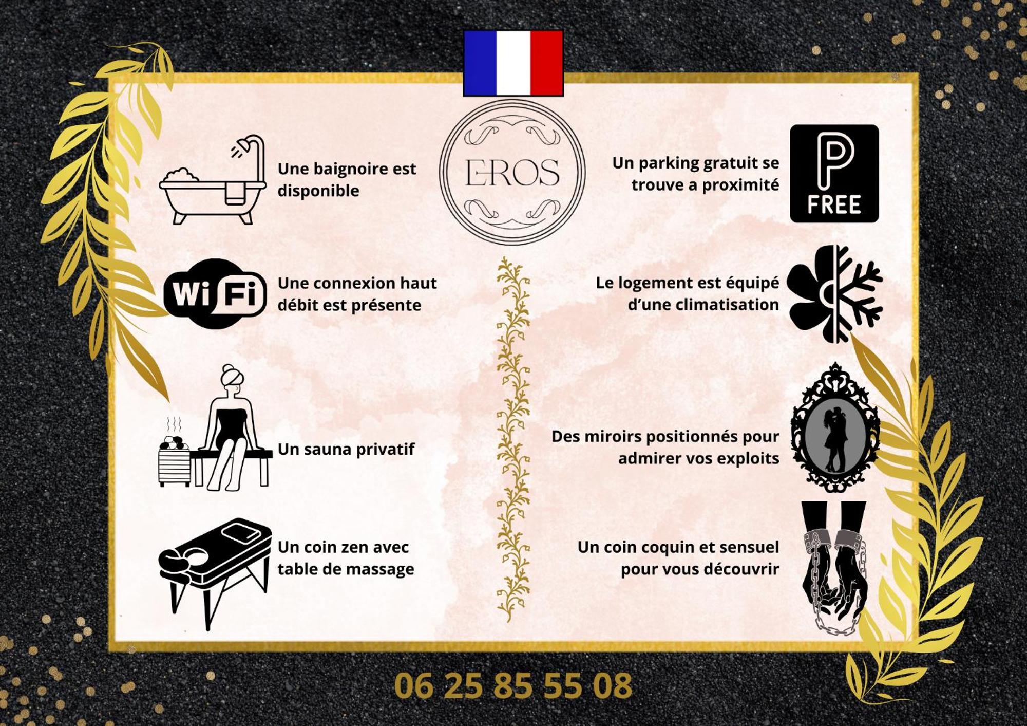 Eros Apartment Agde Bagian luar foto